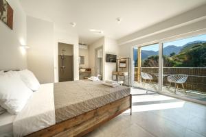 Postel nebo postele na pokoji v ubytování My Bali Suites