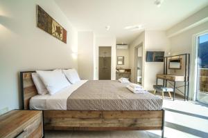 Postel nebo postele na pokoji v ubytování My Bali Suites