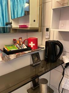 Kuchyň nebo kuchyňský kout v ubytování Felix's room + 10 fotografií