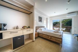 Postel nebo postele na pokoji v ubytování My Bali Suites
