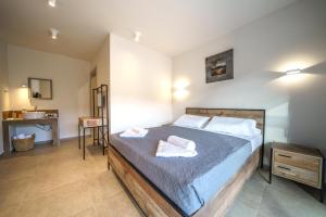 Postel nebo postele na pokoji v ubytování My Bali Suites