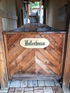Certifikát, hodnocení, plakát nebo jiný dokument vystavený v ubytování Chalet Hollerhaus