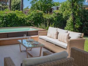 Χώρος καθιστικού στο Villa Italia Luxury Home