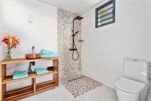 Koupelna v ubytování Villa Casalta - Vue Mer Caraïbes + 32 fotografií