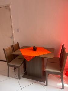Posezení v ubytování Apt 2 quartos