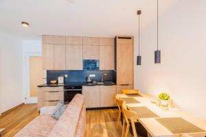 Kuchyň nebo kuchyňský kout v ubytování Apartmán Soňa