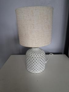 a lamp sitting on top of a table at Newry Premium B&B in Newry