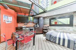 Kuchyňa alebo kuchynka v ubytovaní Nolo Loft in Milan