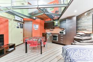Kuchyňa alebo kuchynka v ubytovaní Nolo Loft in Milan