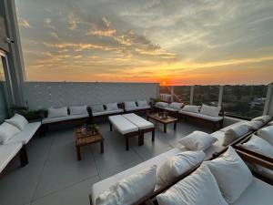 Zona d'estar a ABIBA Apart-Hotel & SPA