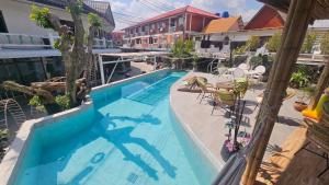 Bazén v ubytování Hideout Hostel nebo v jeho okolí