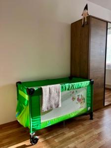Postel nebo postele na pokoji v ubytování HARMONY Apartments