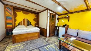 Postel nebo postele na pokoji v ubytování Cozy House