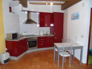 Η κουζίνα ή μικρή κουζίνα στο Loft O Viñal
