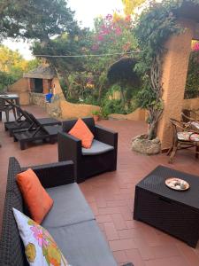 A seating area at Casa MìMì