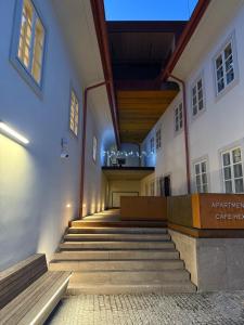 Exteriér alebo vchod do ubytovania Apartments Cafe Hexe