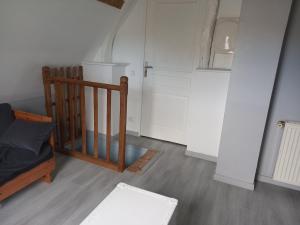 Ένα ή περισσότερα κρεβάτια σε δωμάτιο στο Appartement 4 personnes +1 φωτογραφίες