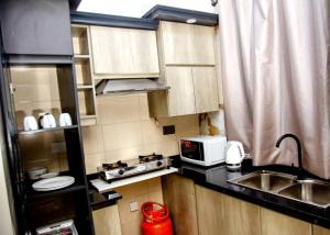 Kuchyň nebo kuchyňský kout v ubytování 7HillsGidRine Apartment + 2 fotografie