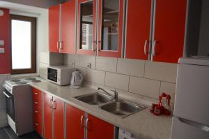 Kuchyňa alebo kuchynka v ubytovaní Apartment Željko + 11 fotografií