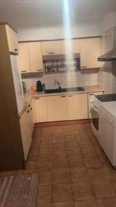 Kuchyň nebo kuchyňský kout v ubytování Appartment Lidia