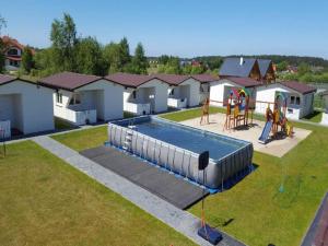 Herní místnost nebo prostor pro děti v ubytování Single-story holiday homes with a terrace, pool