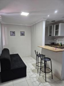 Kuchyň nebo kuchyňský kout v ubytování Sossai Hostel Flats