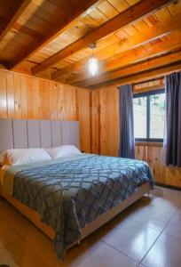 Postel nebo postele na pokoji v ubytování Las cabañas de don beto