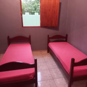 Postel nebo postele na pokoji v ubytování Estancia Castel