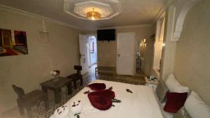 Letto o letti in una camera di Riad Makech