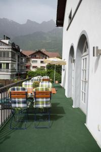 Nespecifikovaný výhled na hory nebo výhled na hory při pohledu z hotelu