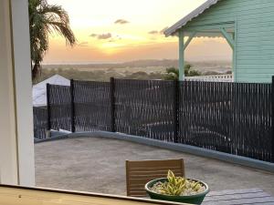 A balcony or terrace at La Villa Navidad
