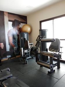 Fitness centrum a/nebo fitness zařízení v ubytování Apartamento tipo stúdio + 10 fotografií