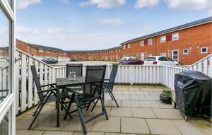 Balkon lub taras w obiekcie Nice Home In Fanø With Wifi