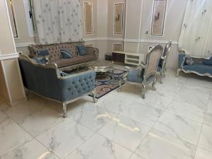 Posezení v ubytování VIP villa Ali