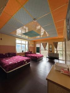 Tempat tidur dalam kamar di 樂野仙蹤