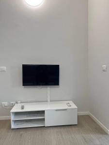 TV a/nebo společenská místnost v ubytování Gaelle Voghera apartment