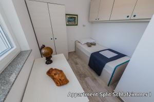 Posteľ alebo postele v izbe v ubytovaní Ferienhaus Elias Nikola
