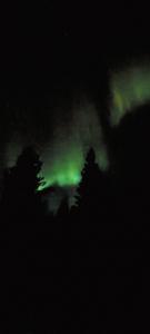 an image of the northern lights in the sky at Villa in Kalajoki +30 photos