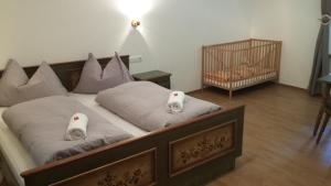 Posteľ alebo postele v izbe v ubytovaní Appartement Premsteingut