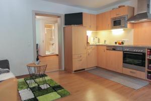 Kuchyňa alebo kuchynka v ubytovaní Appartement Premsteingut