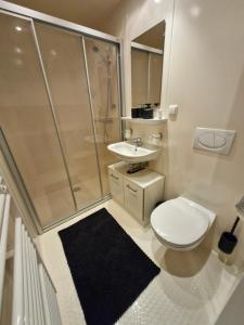Kúpeľňa v ubytovaní Appartement Premsteingut