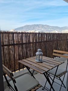 Nespecifikovaný výhled na hory nebo výhled na hory při pohledu z apartmánu