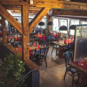 Restaurace v ubytování Manoir du Vignoble