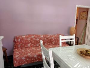 Uma área de estar em Un mare di relax