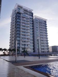 Πισίνα στο ή κοντά στο Sekinchan SeaView Garden 20pax 6R6B HighView