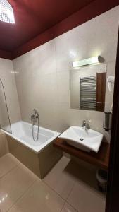 Ένα μπάνιο στο Súkromný Apartmán Viera E 208
