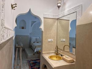 Koupelna v ubytování Riad Zayn & Spa