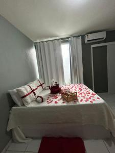 Postel nebo postele na pokoji v ubytování Pousada Caribe do Frances
