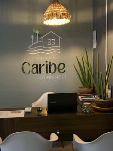 Certifikát, hodnocení, plakát nebo jiný dokument vystavený v ubytování Pousada Caribe do Frances