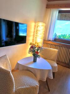 TV a/nebo společenská místnost v ubytování Appartement Primula - Haus Midi + 6 fotografií
